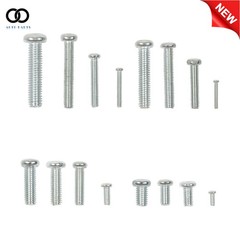 Metric Machine Nuts And Bolts Assortment Kits 1112 Pcs M3/M4/M5/M6 With Box
