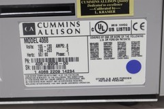 Cummins Allison JetScan 4068 Currency Money Bill Note Cash Counter Scanner