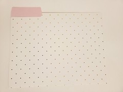Staples Heavyweight Gold Foil Fashion 3-Tab File Folders, Set of 9, Style #51785