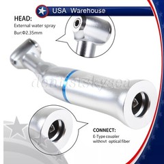 Dental Slow Low Speed Handpiece Contra Angle Push Button NSK Style YAD