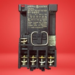GE CR4RA Magnetic Contactor 110-120V Coil 3-Pole Heavy Duty NEMA Easy Install
