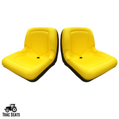 (2 Seats) Yellow Seat for John Deere Gator CS TS TX 4X2 AM133476 – Yellow