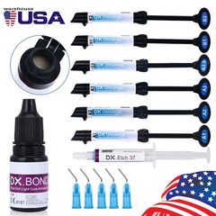 Dental Universal Light Cure Composite Resin/Etching Gel/Bonding Adhesive