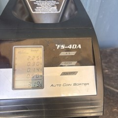 Royal Sovereign FS-4DA Fast Sort Auto Coin Sorter Counter TESTED *VIDEO*