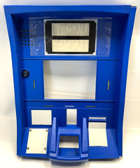 Gilbarco Encore 300/500 ECIM Door EPP NEW MOBIL/EXXON Blue