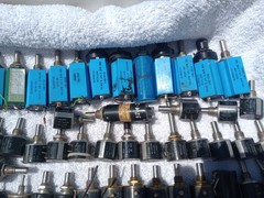 Bulk Lot of Vintage HeliPOT Potentiometer Mixed Makes & Models RADIO. SCOPES
