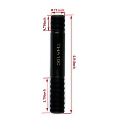 THA100 Long English Knock Out Punch Draw Stud 3/4″-16 Thread