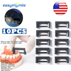 Dental Interproximal Reduction Strips Orthodontic IPR Strips 0.1MM Serrated
