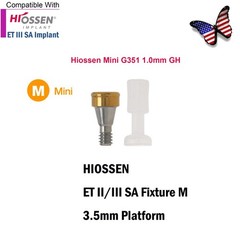 US Overdenture Locator Abutment – Compatible with Nobel CC / Hiossen / Osstem