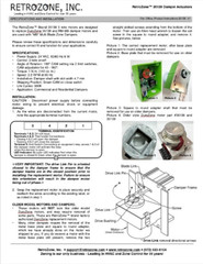 DuroZone RM-MB Replacement Damper Motor # 35139