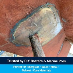 Versatile Fiber Reinforced Putty – 32oz for Marine, Auto, and Home Repair Needs