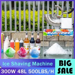 300 W Electric Ice Shaver Machine,Shaved Ice Machine,Ideal for Family Gatherings