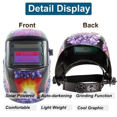 NEW Pro Auto Darkening Welding Helmet Arc Tig mig Grinding Welders Mask Solar