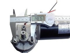 24V DC High Speed Wire Feed Drive Motor fits Mig Welder (Motor on The Left)