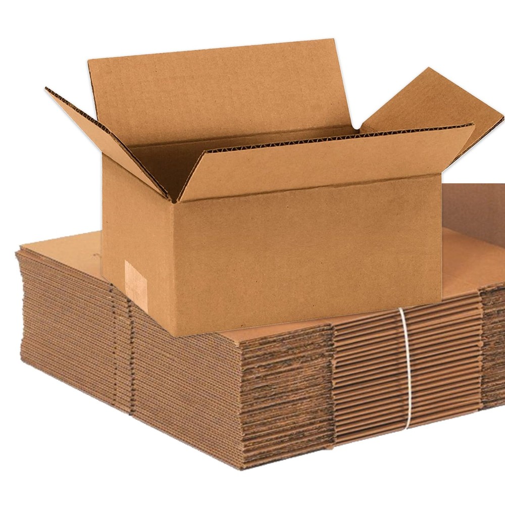 AVIDITI Small Shipping Boxes 9″L x 6″W x 4″H (100-Pack) Heavy Duty Corrugated…