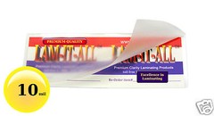 LAM-IT-ALL Hot Laminating Pouches 2-3/8 x 8-1/2 Large Bookmark [100/pack] 10 Mil