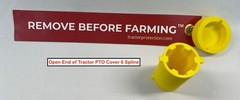 PTO Cover 6 Spline – for tractors with a 6 spline PTO shaft