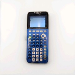 Texas Instruments TI-84 Plus CE Python Calculator Blue WORKS w/ Cover & USB Cord