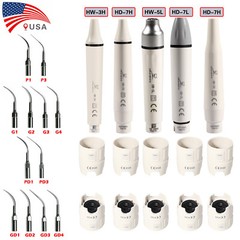 Dental Ultrasonic Piezo Scaler Handpiece LED/Tip Fit EMS/Cavitron/DTE/SATELEC US