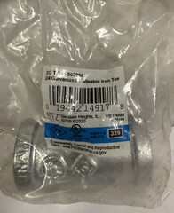 Stz Galvanized Malleable iron Tee 3/4 “-313 T-34 / 502086