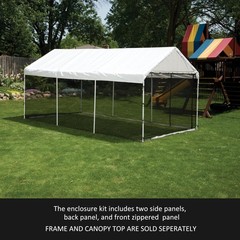 Rio Beach Shelterlogic Maxap Screen House Enclosure Kit 10 Ft. X 20 Ft. Frame
