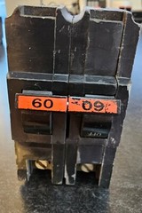 Federal Pacific NA240 2P 40A 120V Circuit Breaker FPE NA Stab-Lok Red Handle