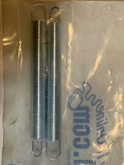0.312″ OD x 0.028″ Wire x 3″ L Zinc Steel Loop End Music Wire Extension Spring