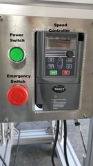 Hugger Belt Conveyor, Side Grip for Bottomless Transfer Conveyor & Bottom Coding