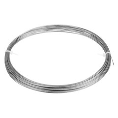 1/32″0.8mm 304 Stainless Steel Cable Wire Rope 7×7 Strands Core 50ft 15M Airc…