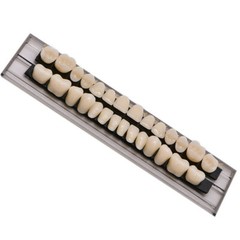 700Pcs Denture Shade A2 23# Acrylic Resin Dental False Teeth Upper Lower Full US