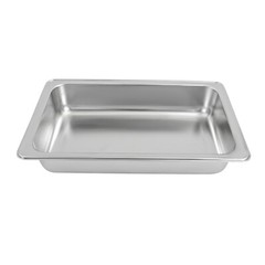 Roll Top Chafing Dish with 2 Food Pans & Visible Lid Restaurant Food Warmer