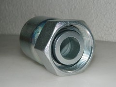 Parker Crimp Hose Fitting Female Swivel M52x2 X 1-1/4" ID 1C971-38-20