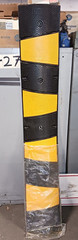 NEW VEVOR RUBBER SPEED BUMP DRIVEWAY CABLE PROTECTOR RAMP 12″X6′ W/ 2 CHANNELS
