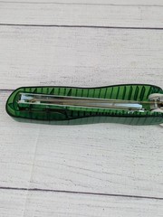 Swingline Transparent Green Stapler Ergonomic Handheld Translucent ACCO Brands
