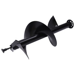 63CC 3HP Post Hole Digger Gas Powered Earth Auger Borer Wheelbarrow Ground Drill