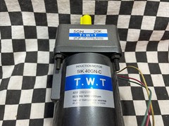 T.W.T INDUCTION MOTOR 220V, 5IK40GN-C, 5IK40GNC, SHIPSAMEDAY