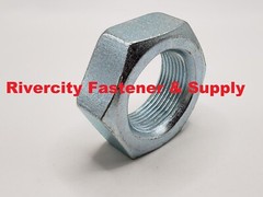 (1) 1-1/2-12 Hex Jam Nuts Thin / Jam / Half Thick Nut Fine Thread 1.5×12