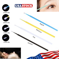 100Pcs Dental Microbrush Disposable Applicators Tips Micro Brush Cleaning 4Size