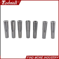 7PC Set MT2 Shank Round Collets Set #2 Morse Taper 2MT Chuck 1/8″ -1/2″