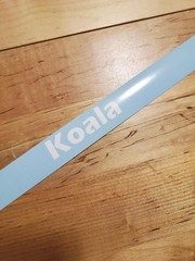 Koala decals stickers rv nickname camper (2) PAIR Gloss WHITE 10″ FAST USA
