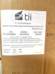 30 Pack TII TECHNOLOGIES SEALED Surge Arrester -ANGLE DRIVER 265-600V AD-01W-LP
