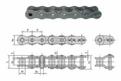 #160 Roller Chain 10 Feet with 1 Connecting Link