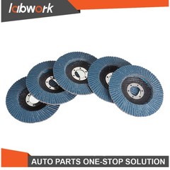 Labwork Premium Zirconia Flap Disc Sanding Grinding 100 Pcs 4.5”x7/8” 80 Grit