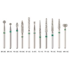 SANDENT Dental Diamond Burs for High Speed Handpiece FG1.6mm FG Bur SR