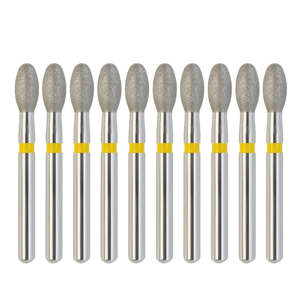 Dental Football Diamond Bur 379/023XF Super Fine Egg FG Burs Friction Grip Burr