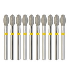 Dental Football Diamond Burs FG Extra Fine 379/023XF Egg Bur High Speed Burr