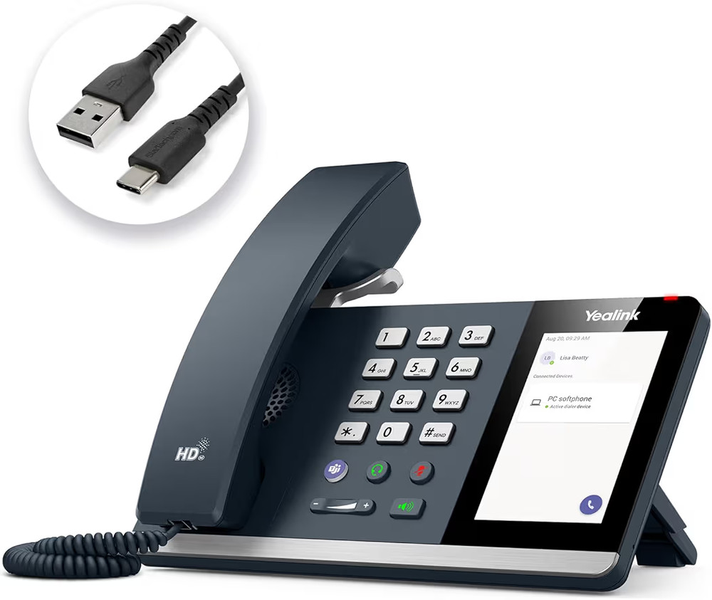 Yealink MP45 Microsoft Teams Certified USB Desk Phone
