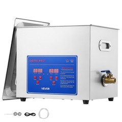 VEVOR Ultrasonic Cleaner 10L-Class Ultrasonic Parts Cleaner 40kHz for Glasses