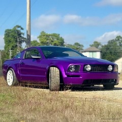 VViViD+ Ultra Gloss Candy Metallic Purple Vinyl Car Wrap Premium Paint Replac…