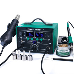 YIHUA 862BD+ 2-in-1 Soldering Station Hot Air Rework Station Soldering Iron Kit